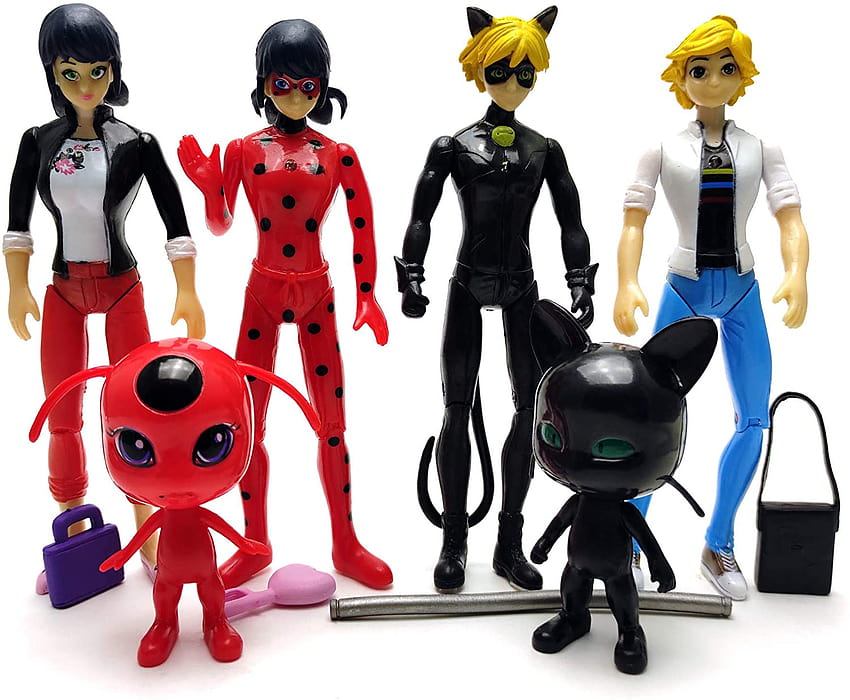 ALB Toys Inspired by Miraculous Ladybug + cat Noir + Tikki and Plagg, miraculous plagg and tikki HD wallpaper