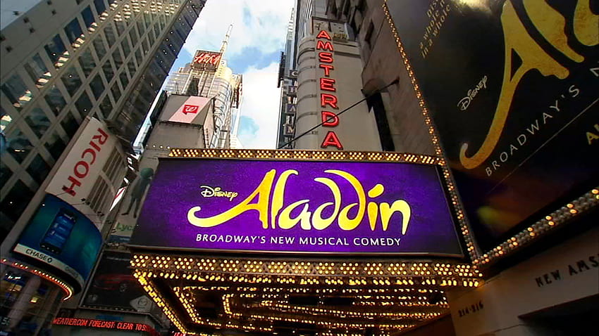Aladdin' on Broadway canceled day after reopening due to reported breakthrough COVID cases, aladdin musical HD wallpaper