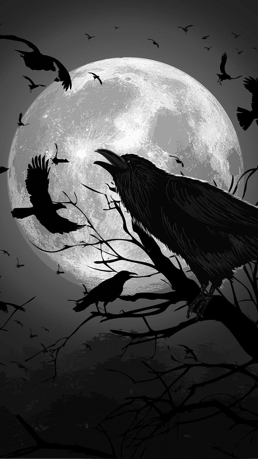 The Raven Mocker [2629x2698] für dich HD-Handy-Hintergrundbild