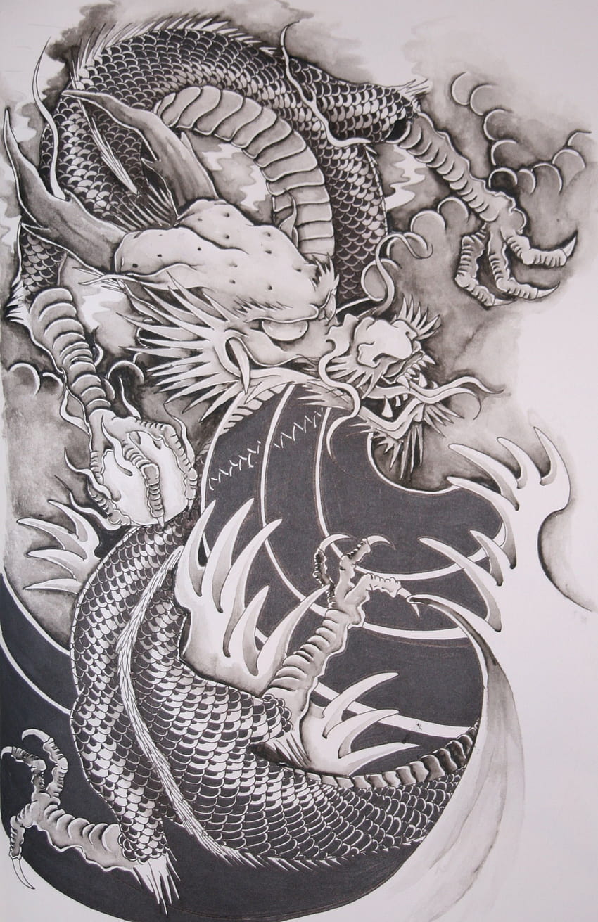 Chinese Dragon Tattoo Design Chinese Dragon, yakuza mobile HD phone  wallpaper | Pxfuel