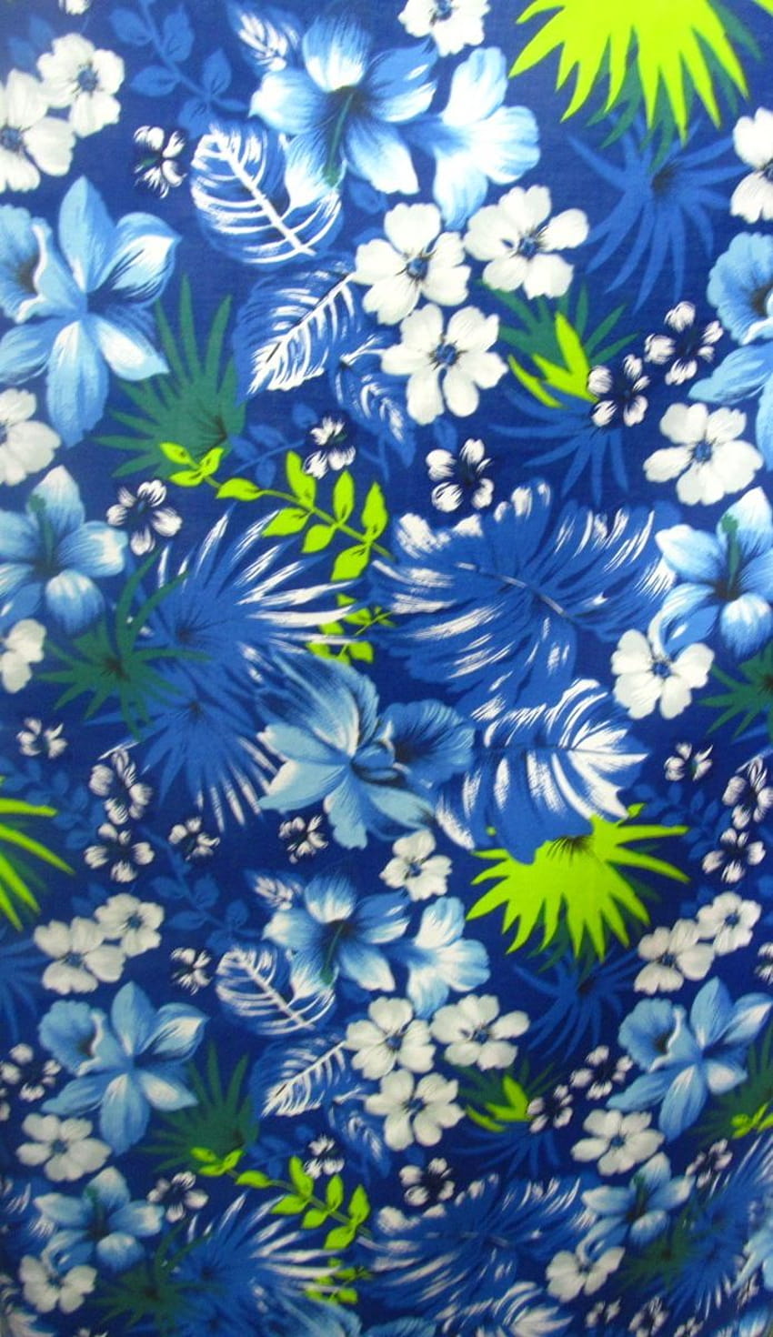 Future , Flower phone , Royal blue backgrounds, hawaiian style HD phone wallpaper