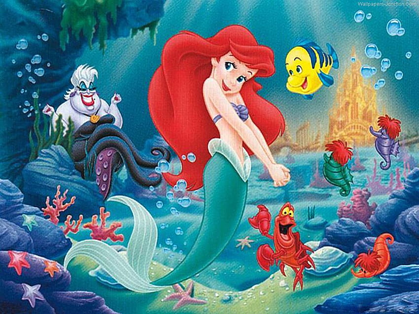Little Mermaid Cov , Latar belakang Wallpaper HD