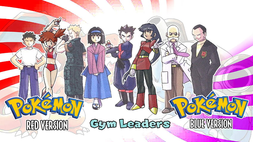 6 Pokémon Misty, líder do ginásio pokémon papel de parede HD