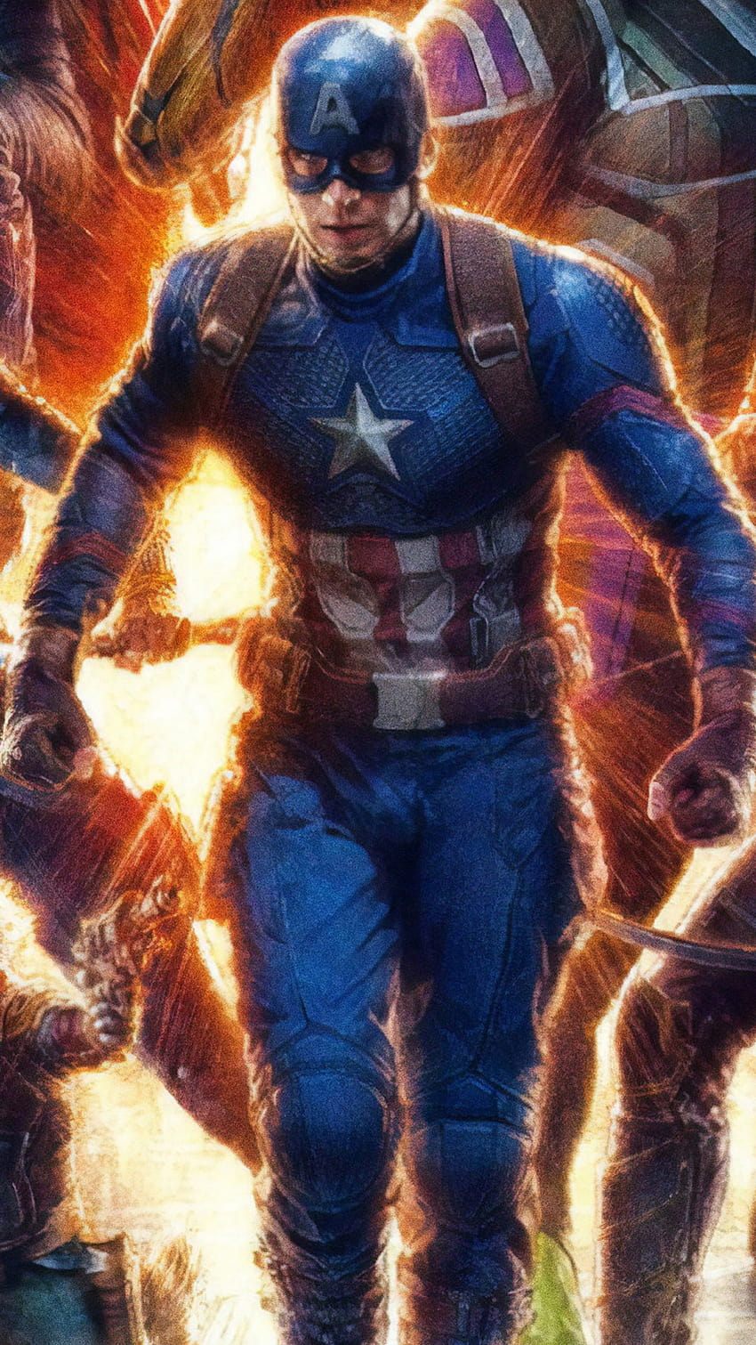 Avengers: Endgame Captain America, captain america computer HD phone  wallpaper | Pxfuel