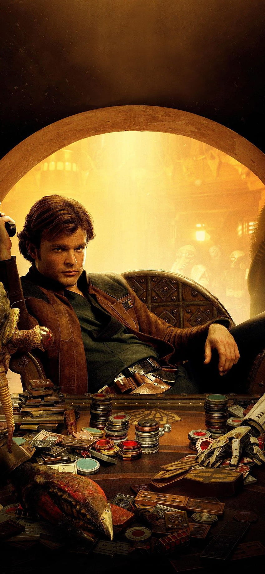 Han Solo iPhone, Han Solo-Schiff HD-Handy-Hintergrundbild