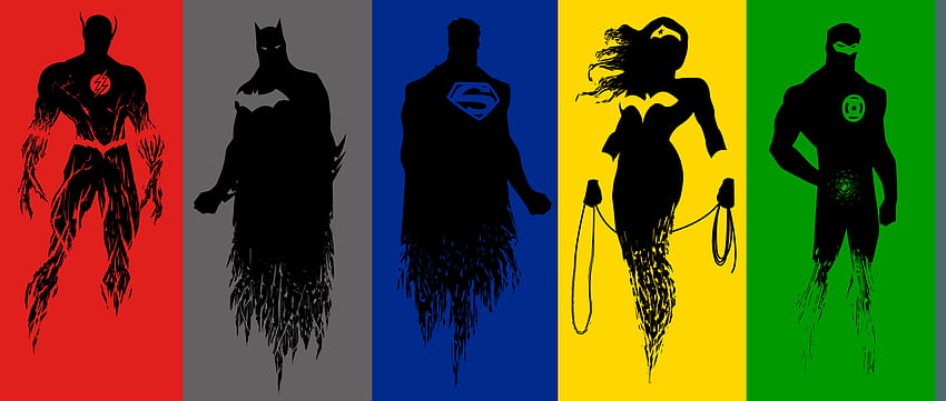 Justice League Full dan Backgrounds, logo liga keadilan Wallpaper HD