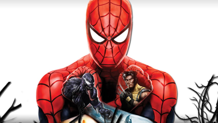 Spider-Man-Netz aus Schatten HD-Hintergrundbild