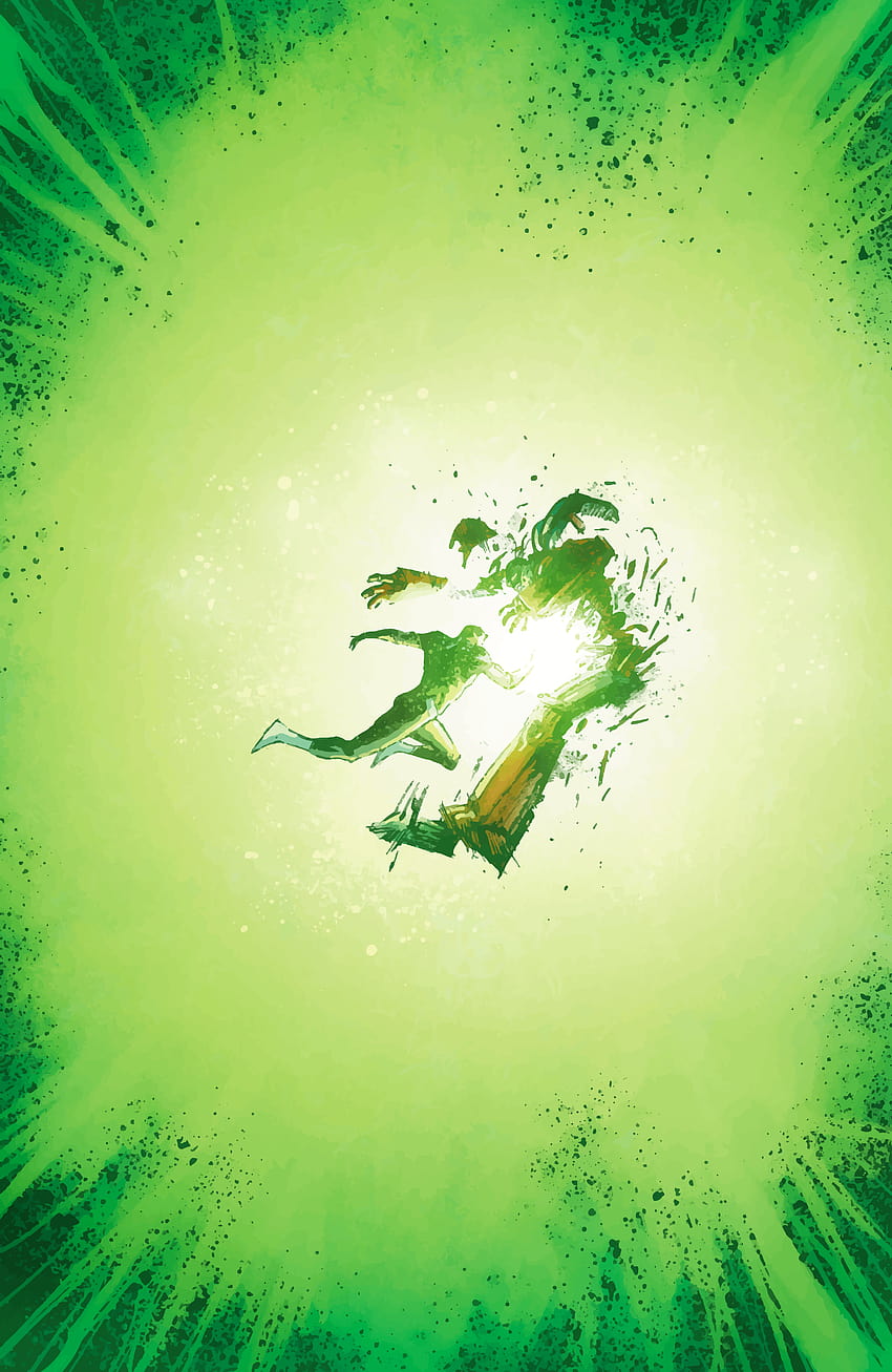 ] Hal Jordan destruye un Manhunter de, linterna verde hal jordan fondo de pantalla del teléfono
