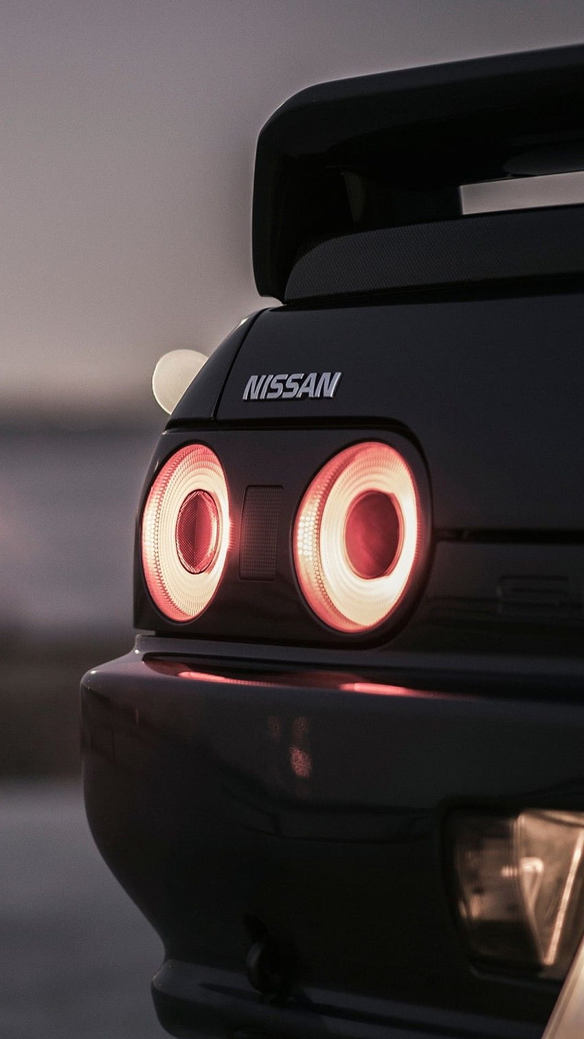 Nissan Skyline R32 Tail Lights, nissan iphone HD phone wallpaper