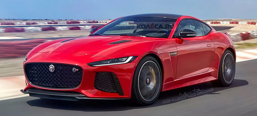 2021 jaguar f tipo r coupé Sfondo HD