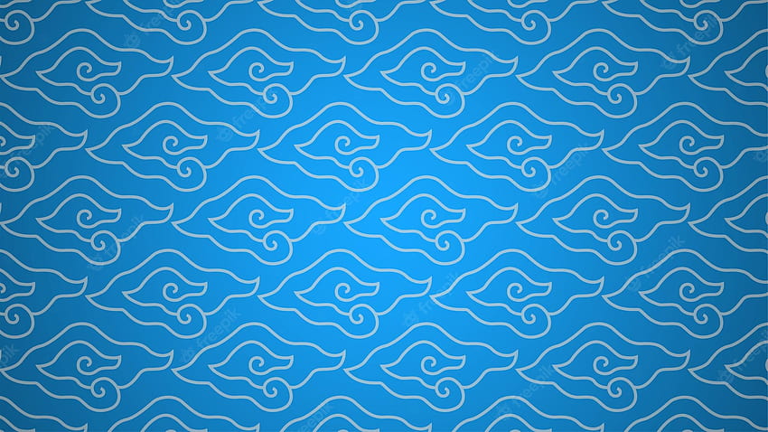 Vektor & Ilustrasi batik Indonesia untuk, mega mendung Wallpaper HD