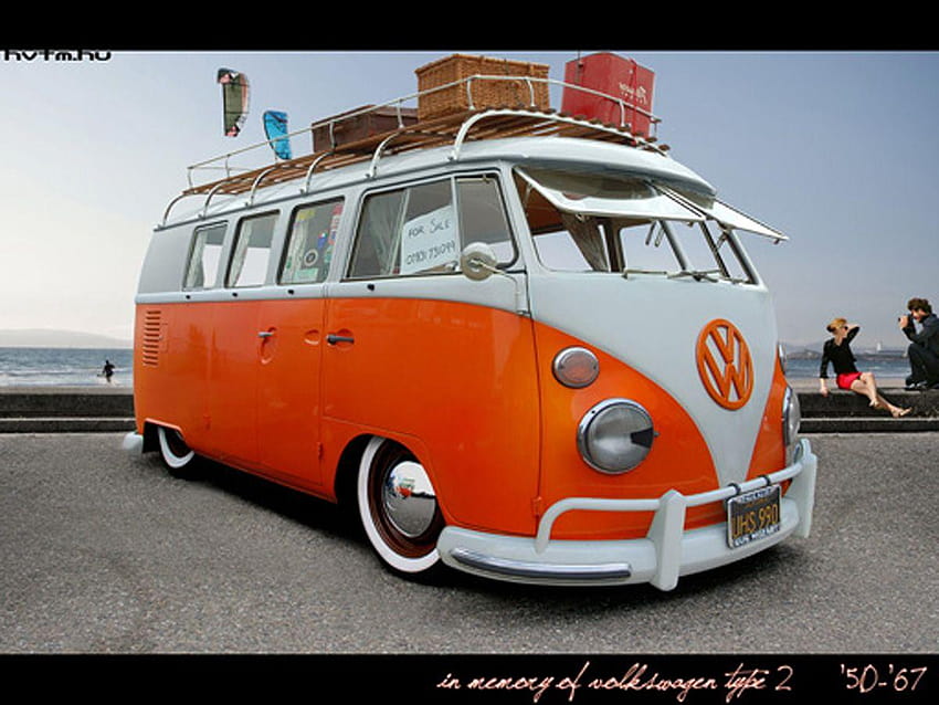 Vw Bus, vw bulli HD wallpaper