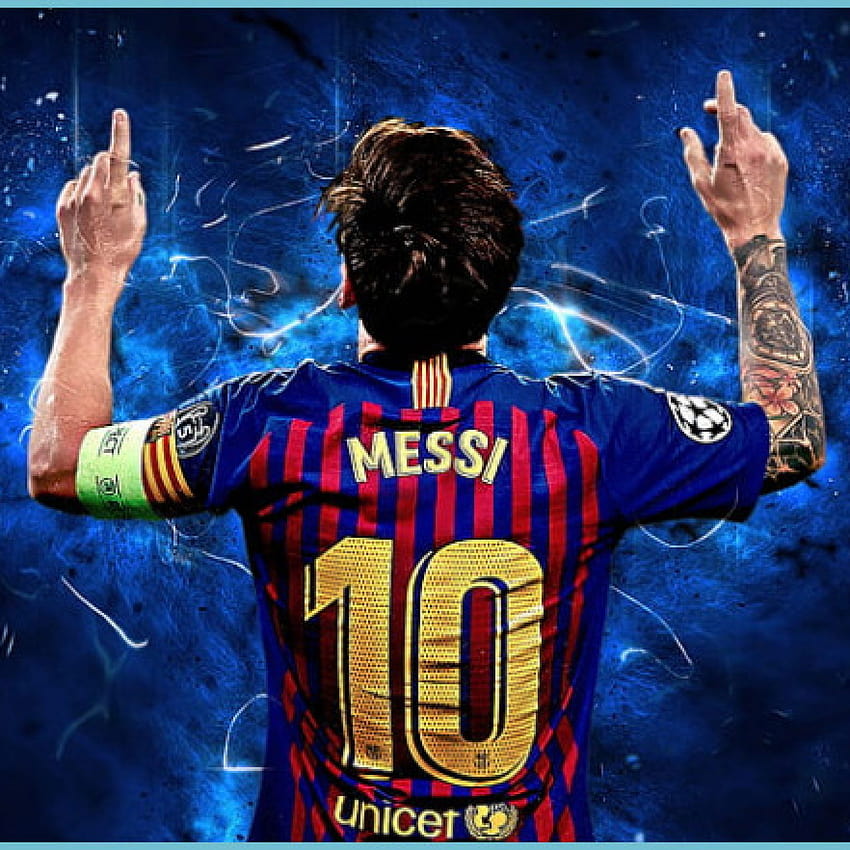 : Fußball, Lionel Messi, FC Barcelona Flare HD-Handy-Hintergrundbild