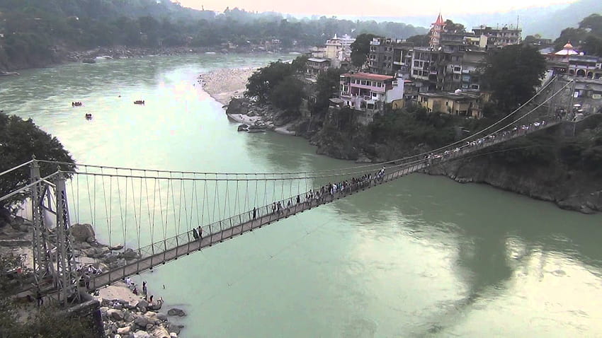 TNBCLive New Bridge To Be Constructed Replacing Lakshman Jhula In Rishikesh HD wallpaper