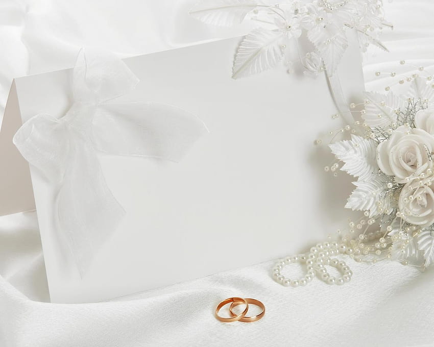 Elegant Wedding, invitation HD wallpaper