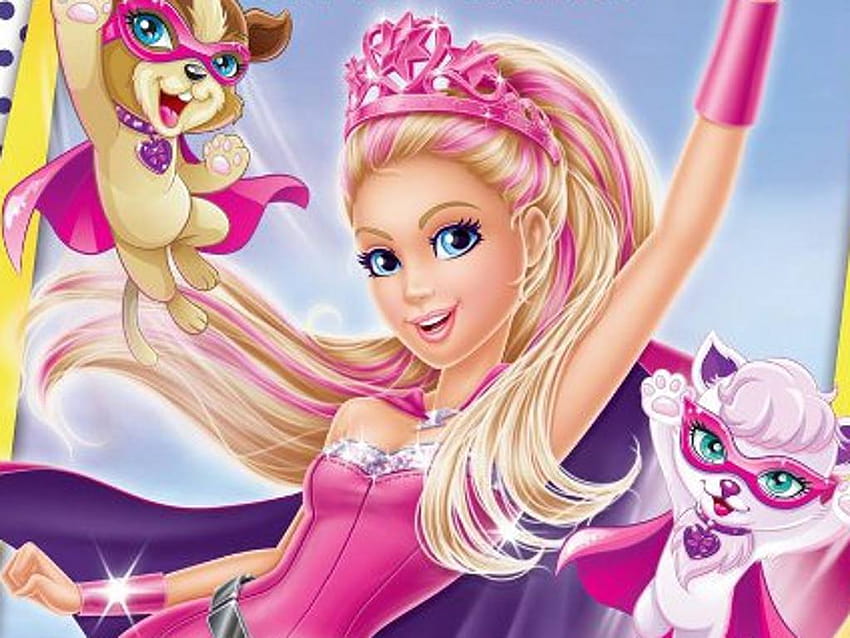 Pembe Barbie Prenses listesi, barbie filmleri HD duvar kağıdı