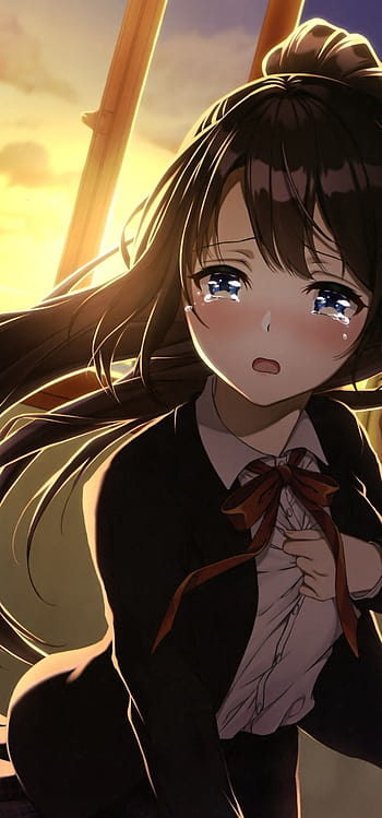 Sad Anime Faces, anime boy sad face HD wallpaper