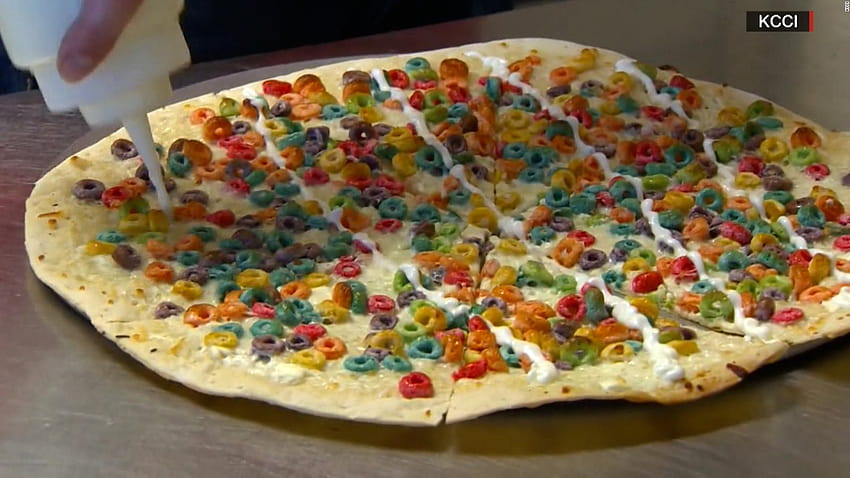 Froot Loops' on pizza: Culinary abomination or inspiration? HD wallpaper