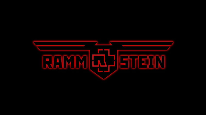 Die 6 Besten Rammstein, лого на Rammstein HD тапет