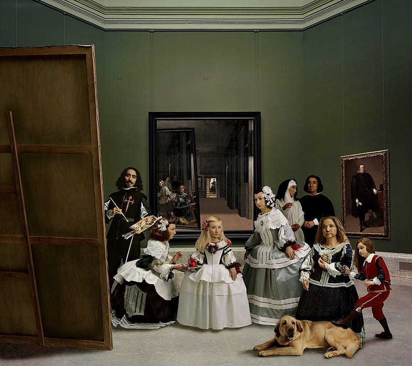 4 graphers Who Are Masters of Disguise, las meninas HD wallpaper | Pxfuel