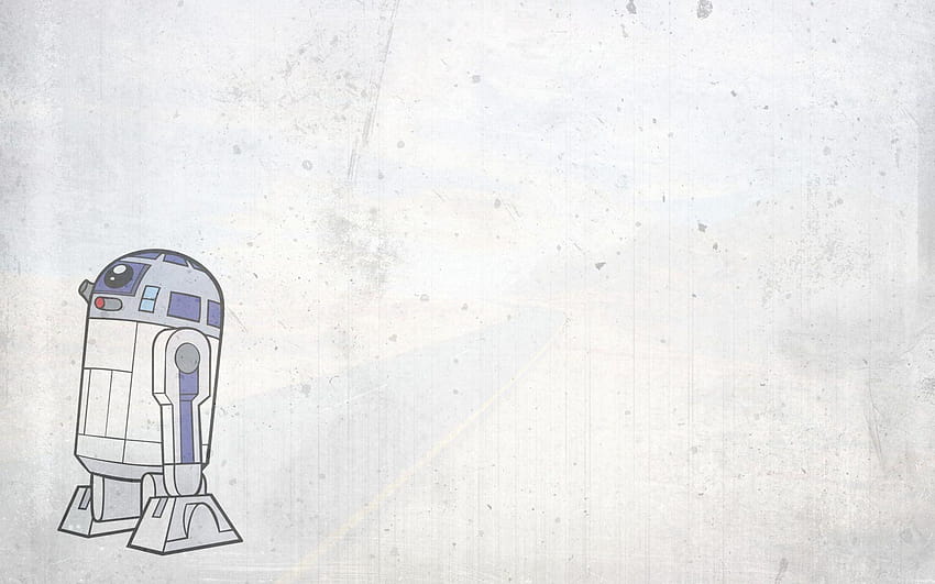 Star Wars, R2 D2, Minimalis / dan Seluler, latar belakang r2d2 Wallpaper HD