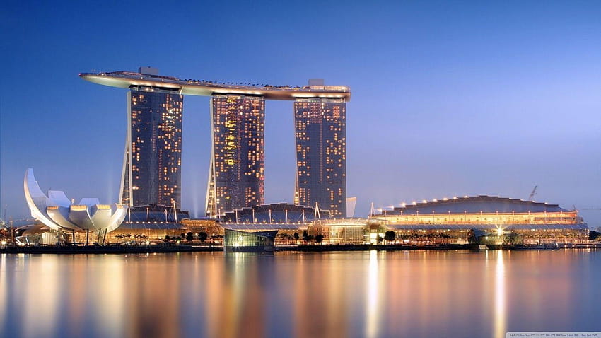 Marina Bay Sands Singapur: alta definición fondo de pantalla