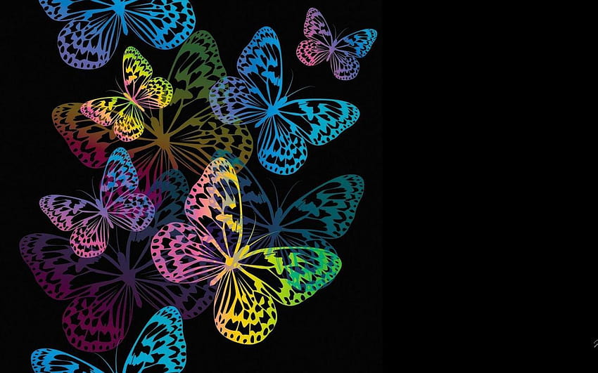 Butterfly Live für Android, Arten von Schmetterlingen HD-Hintergrundbild