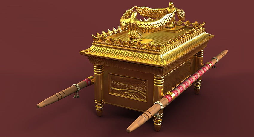 3D ark covenant, ark of the covenant HD wallpaper
