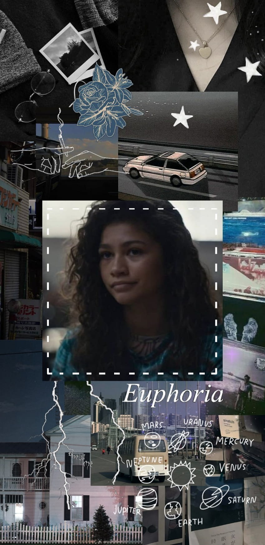 euphoria is my addiction, rue euphoria HD phone wallpaper