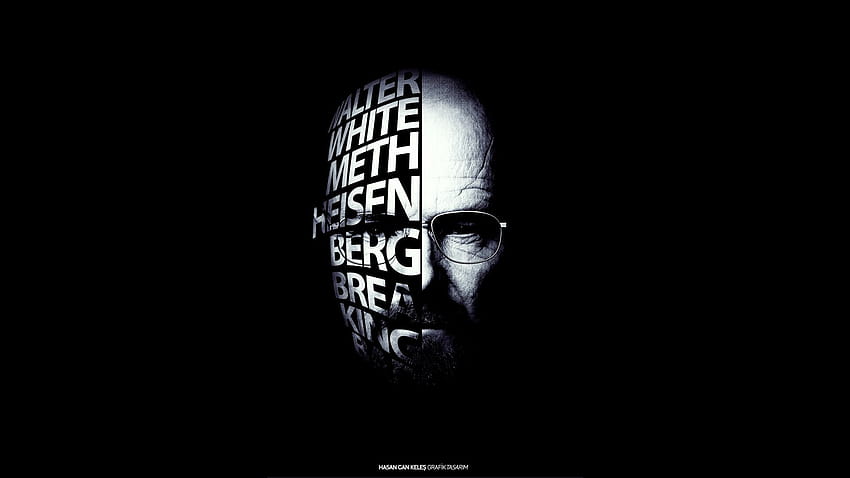 Сериал Breaking Bad, Bryan Cranston, Typography, , Background, Jlpj O HD тапет