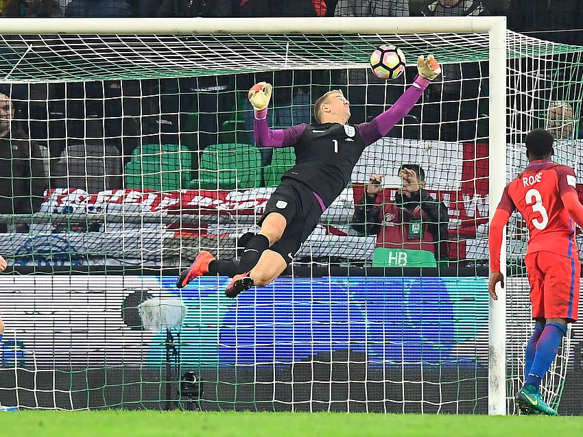 Rapport de match Slovénie vs Angleterre: l'héroïsme de Joe Hart voit Gareth et le gardien de but sauver Fond d'écran HD