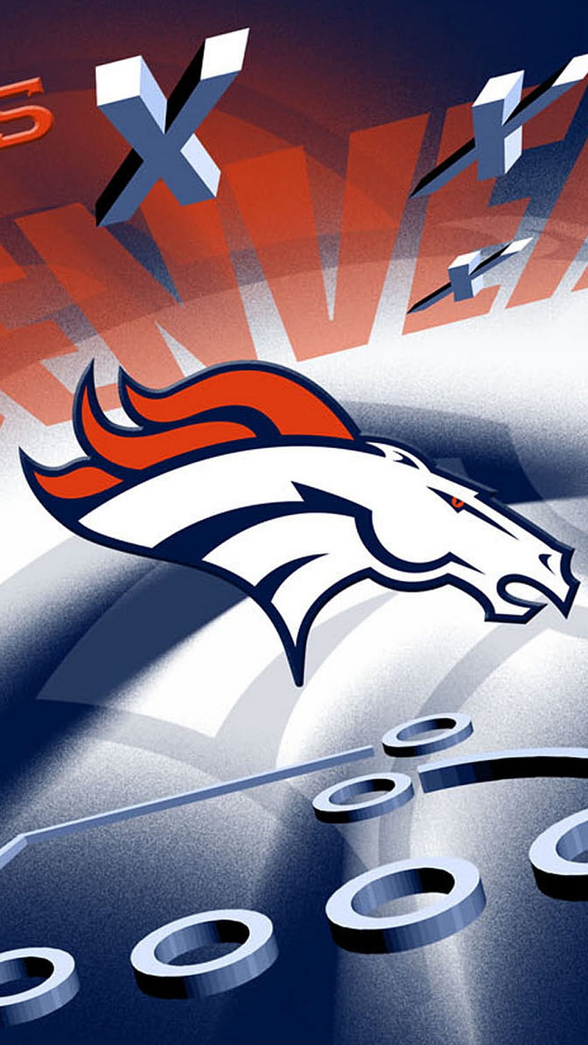 Apple Denver Broncos iPhone, Denver Broncos 2022 HD-Handy-Hintergrundbild