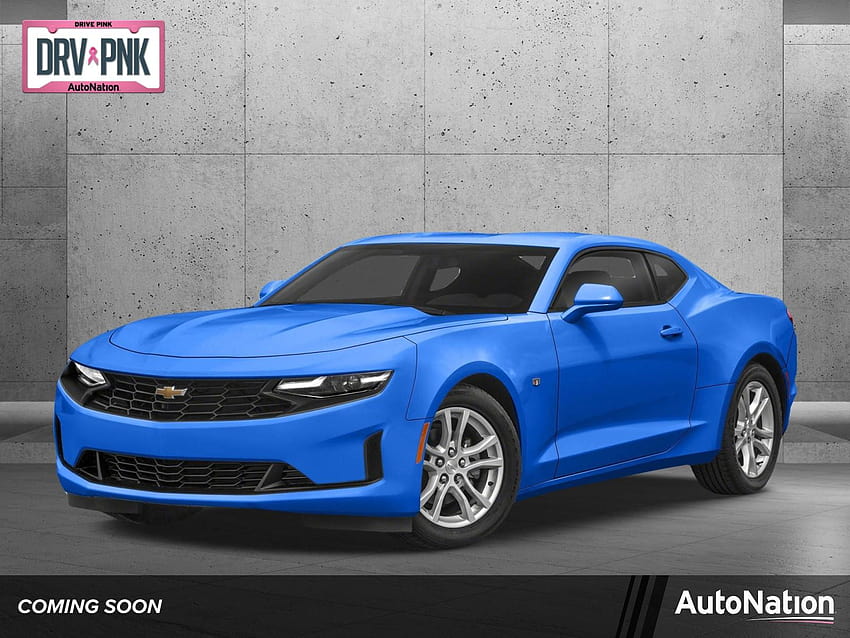 Nuevo Chevrolet Camaro 2022 en azul a la venta en SPOKANE fondo de pantalla
