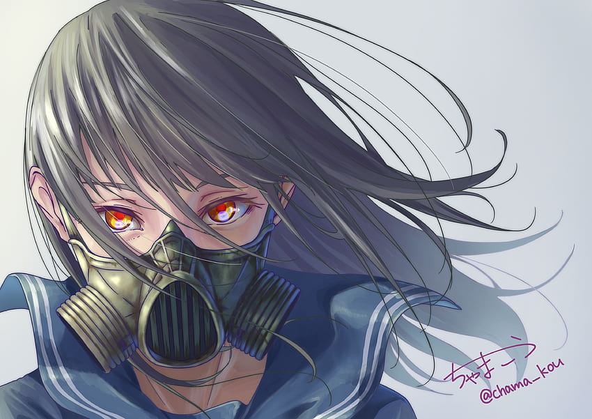 Anime Original Girl With Mask, Anime, mask anime pics fondo de pantalla