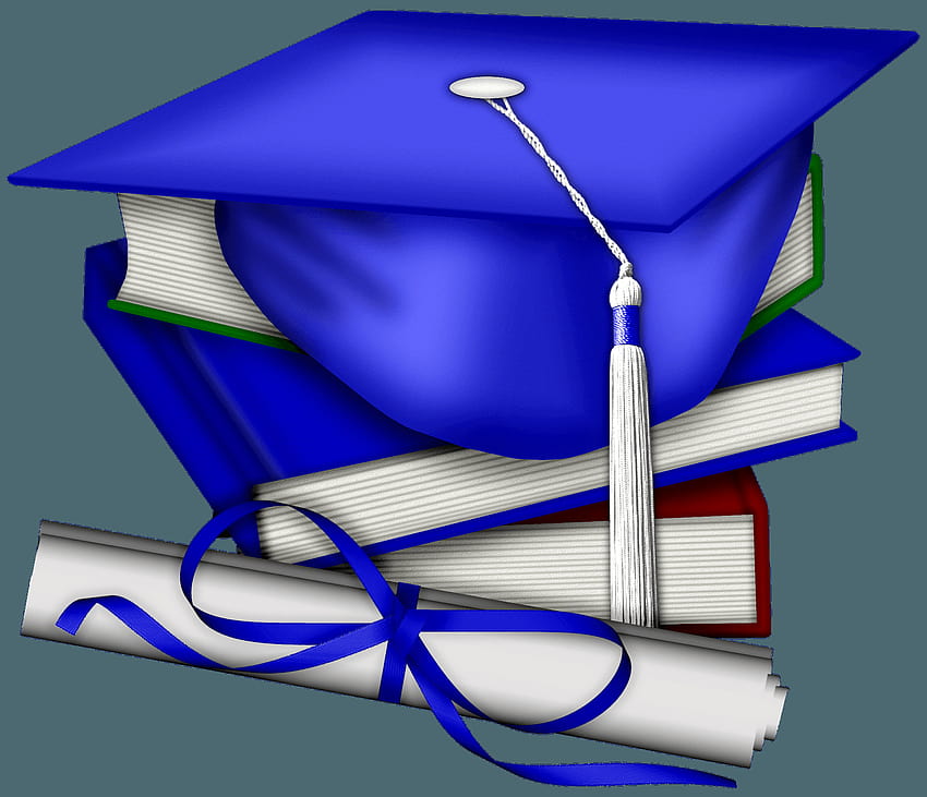 Abschlussfeier Quadratische akademische Kappe ClipArt, Abschlussclip-Hintergrund HD-Hintergrundbild