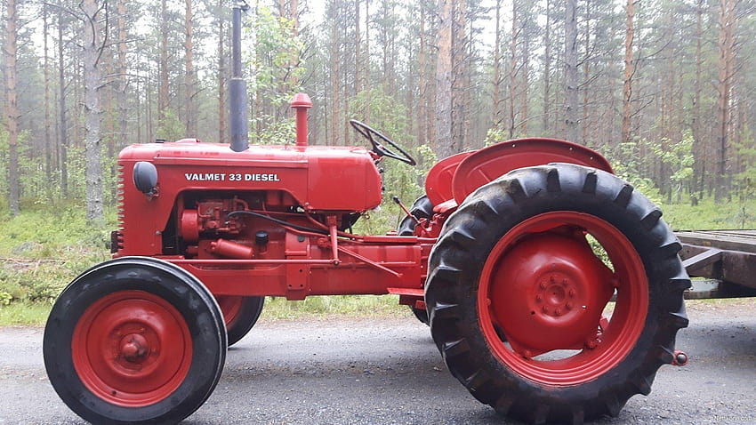 Valmet 33d tractors, 1958, valtra HD wallpaper