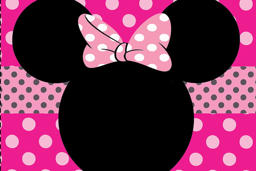 Cute Minnie Mouse on Dog, minnie mouse dots HD wallpaper