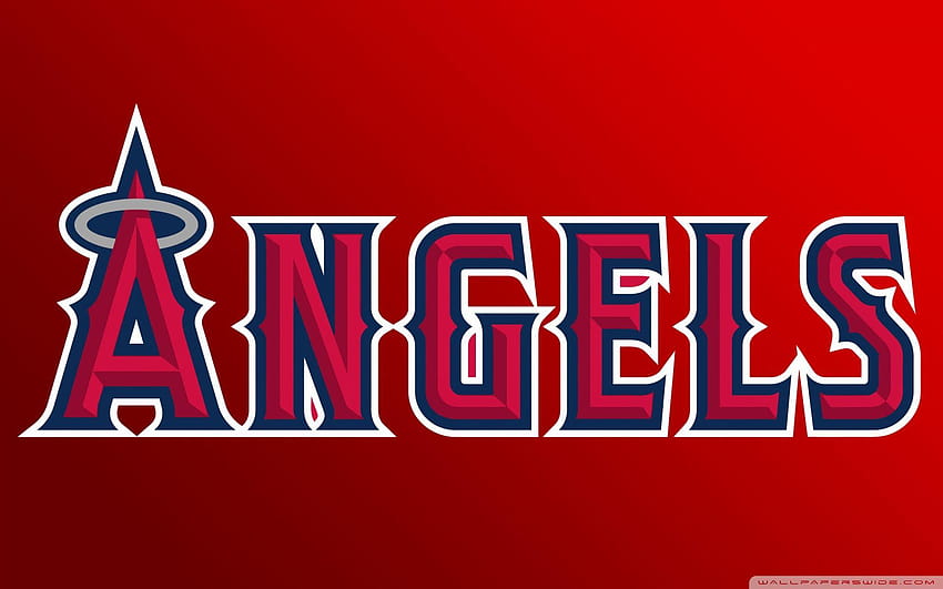 Los Angeles Angels Of Anaheim Logo Baseball ❤ papel de parede HD