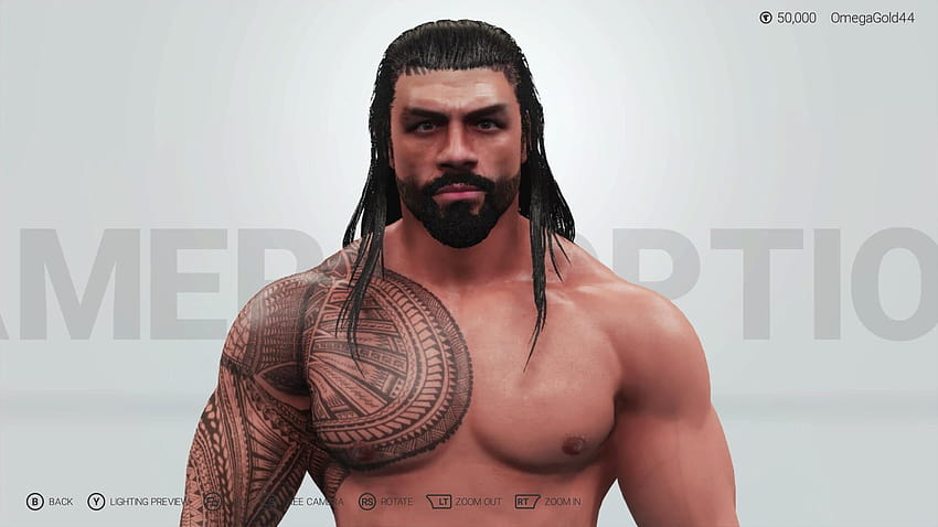 New “Tribal Chief” Roman Reigns uploaded! Changed the face & tweaked the  tattoos a bit. Old