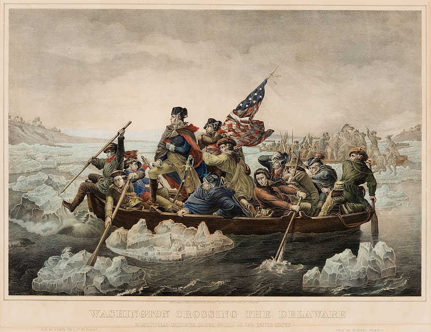 Washington Attraversando il Delaware, george washingtons attraversando il fiume delaware Sfondo HD