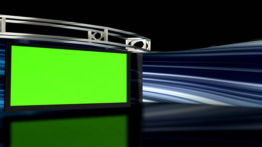 set Backgrounds 1 with Green screen TV set Chroma key [1920x1080] for your , Mobile & Tablet HD wallpaper