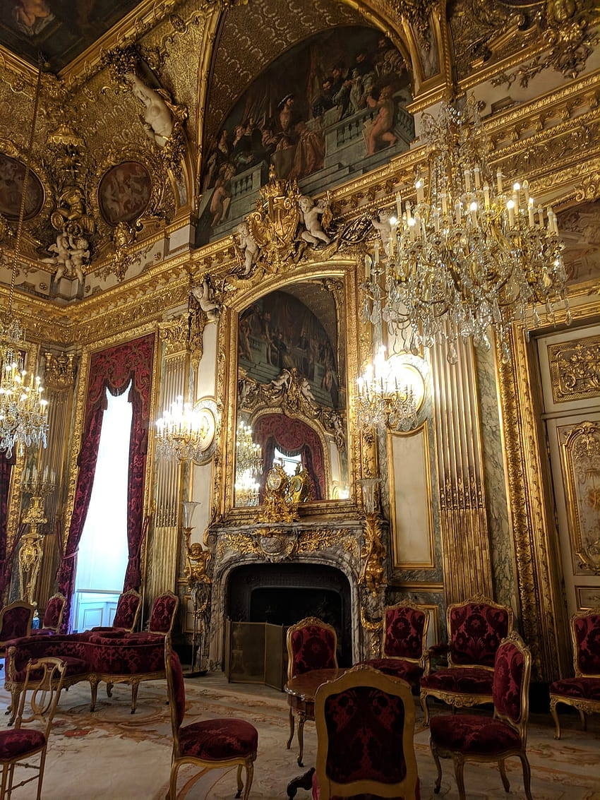 50 Pałac Buckingham [], wnętrze pałacu Tapeta na telefon HD