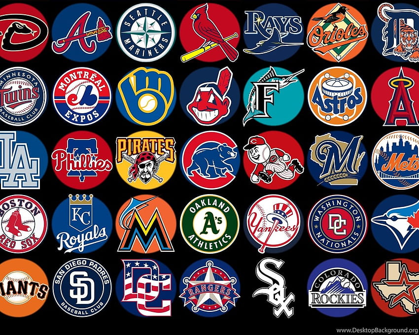 Ranking All 30 MLB Logos  Half Street High Heat  A National Podcast