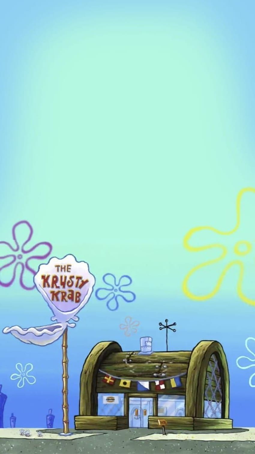 SpongeBob Krabby Patty Sfondo del telefono HD