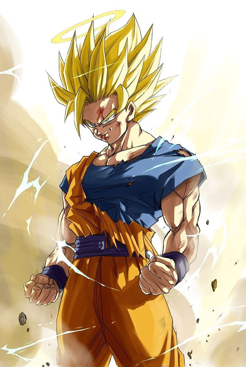 Son-Goku ssj2, Son-Goku ss2 HD-Handy-Hintergrundbild