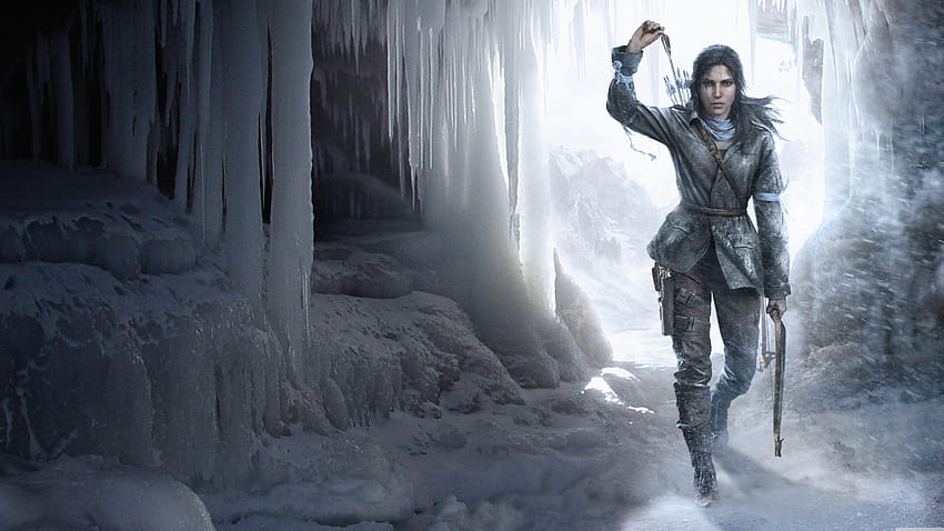 Rise Of The Tomb Raider Ice Cave ❤ para, lara croft fondo de pantalla