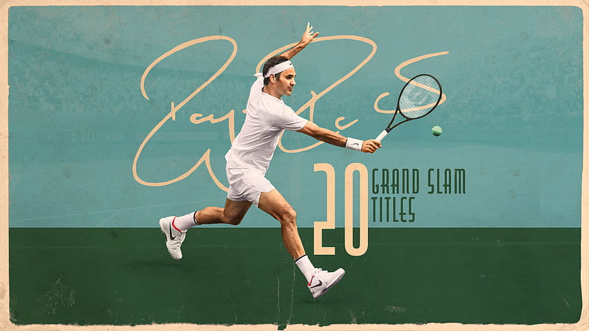 logo Roger Federer Sfondo HD