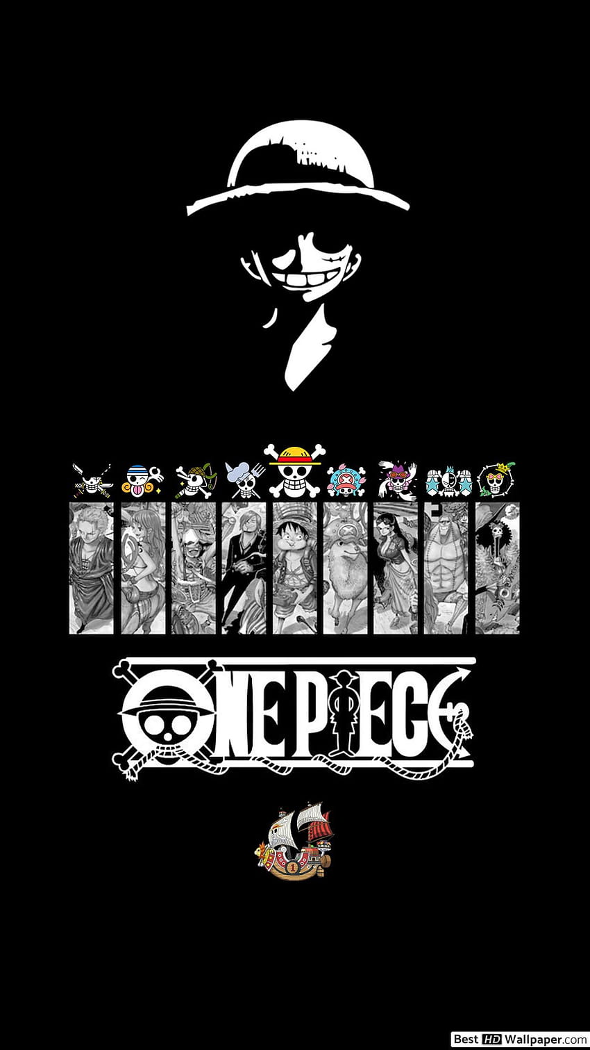 One Piece Mobile Dunkel HD-Handy-Hintergrundbild
