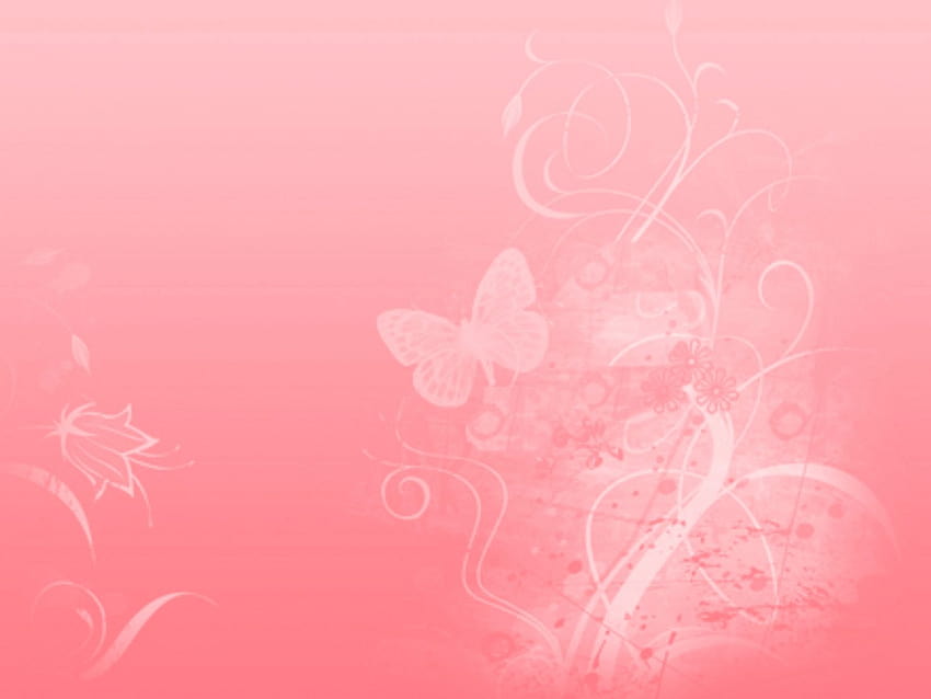 Light Pink, cute butterfly baby pink HD wallpaper | Pxfuel