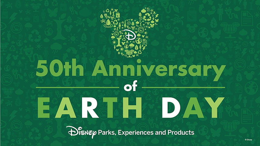 Magia natury: Świętowanie Dnia Ziemi z parkami Disneya, szczęśliwy dzień ziemi Tapeta HD